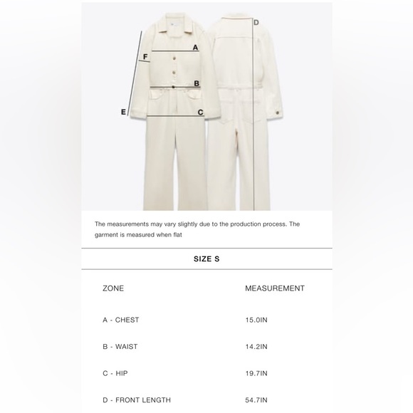 Zara NWT PRINTED LINEN BLEND JUMPSUIT - Picture 4 of 15